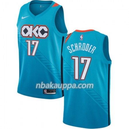 Oklahoma City Thunder Steven Adams 17 2018-19 Nike City Edition Sininen Pelipaidat Swingman - Miesten